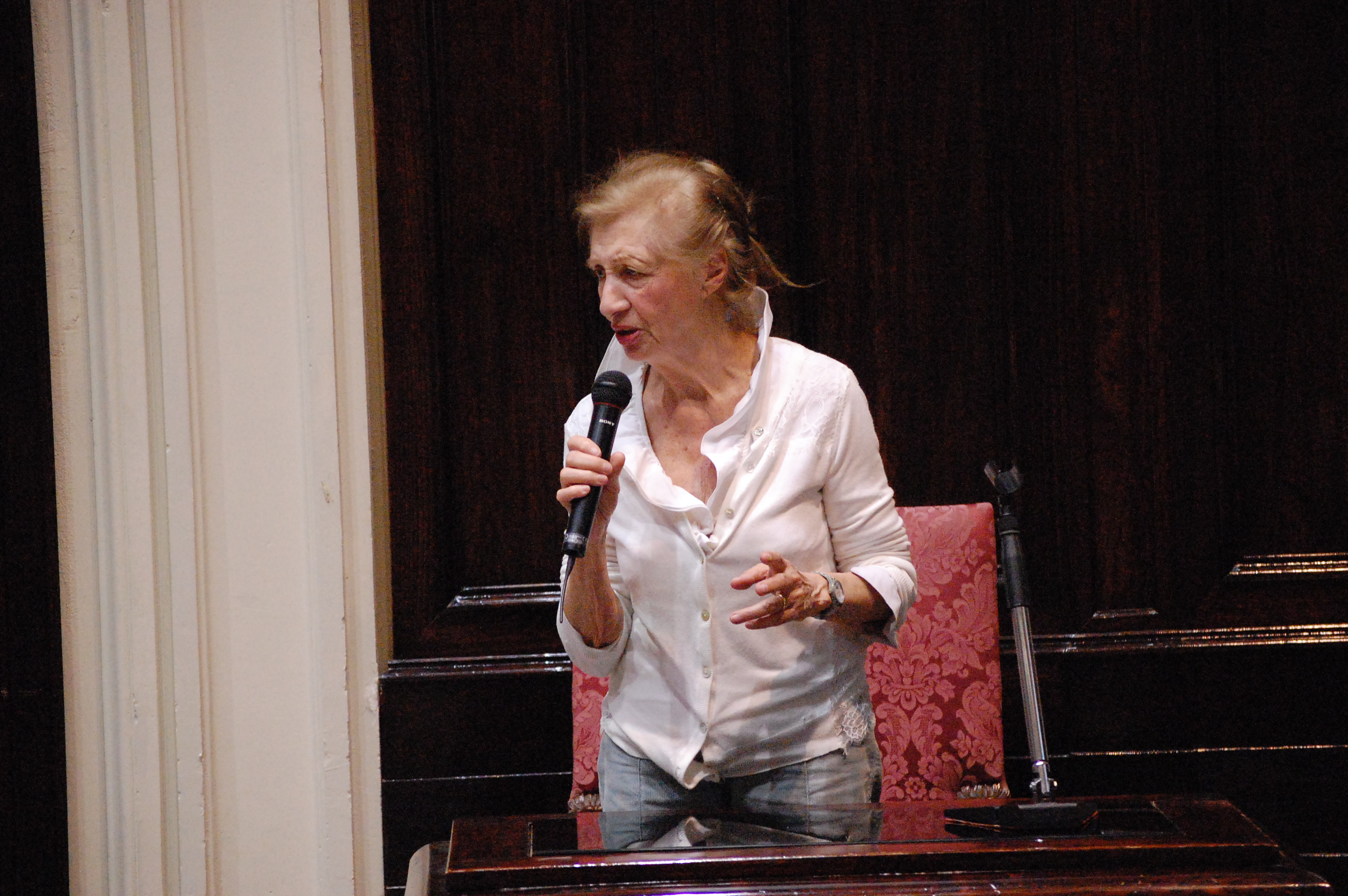 Omaggio a Nereide Rudas: l'intervento di Cristiana Alziator, figlia di Francesco Alziator