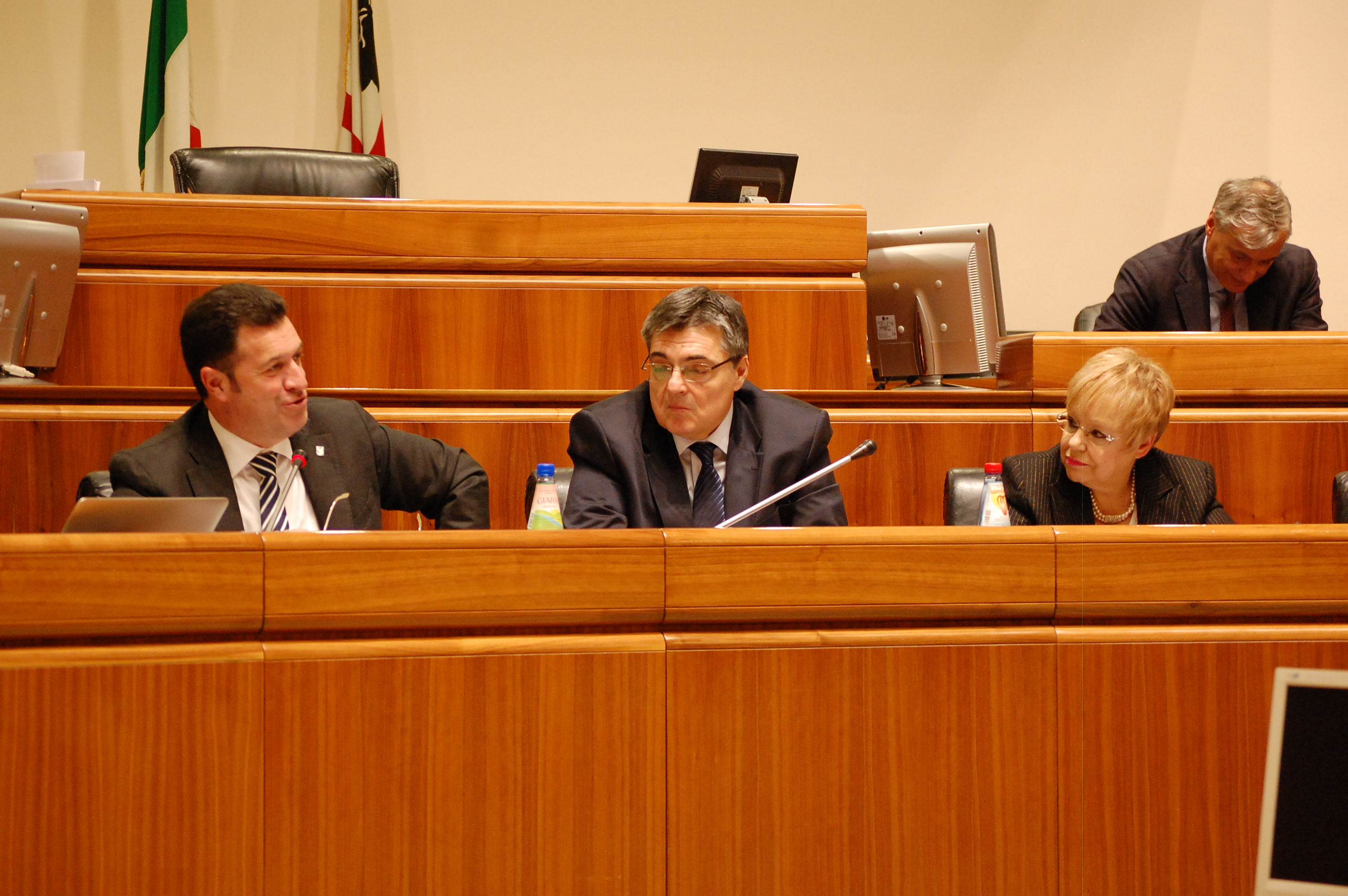 Alcuni dei relatori della tavola rotonda