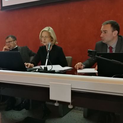L'intervento di Paola Piras alla winter school di Roma
