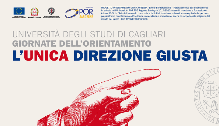 GIORNATE DELL'ORIENTAMENTO 2018 dal 28 febbraio al 2 marzo 2018, nella Cittadella di Monserrato