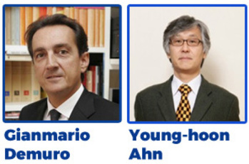 Gianmario Demuro e Young-hoon Ahn hanno presieduto i lavori