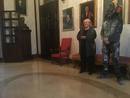 Michele Ardu fotografa il Rettore con Manu Invisible