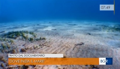 Un'immagine del documentario "Dove inizia il mare"