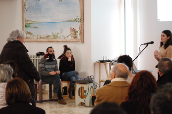 Il Rettore interviene per un approfondimento dopo la discussione della tesi di laurea di Laura Spano