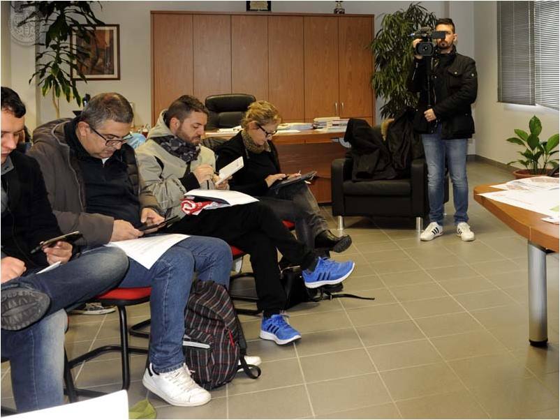 Conferenza Stampa GO2018, i giornalisti