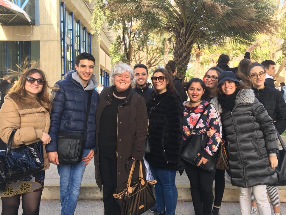 Rettore con gli studenti del Niccol&ograve; Tommaseo