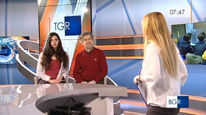 Laura Sotgiu e Antioco Floris intervistati da Chiara Zammitti a Buongiorno Regione Sardegna
