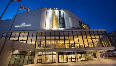 Il Teatro dell'Ente Lirico, in via Sant'Alenixedda a Cagliari