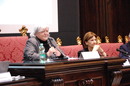 Il Rettore e la Prorettrice Morelli