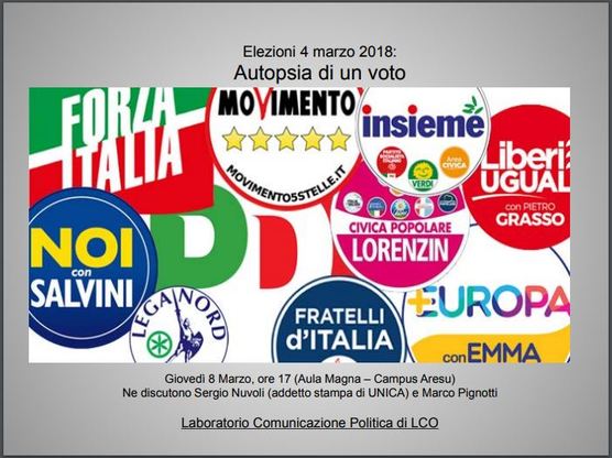 La locandina dell'evento