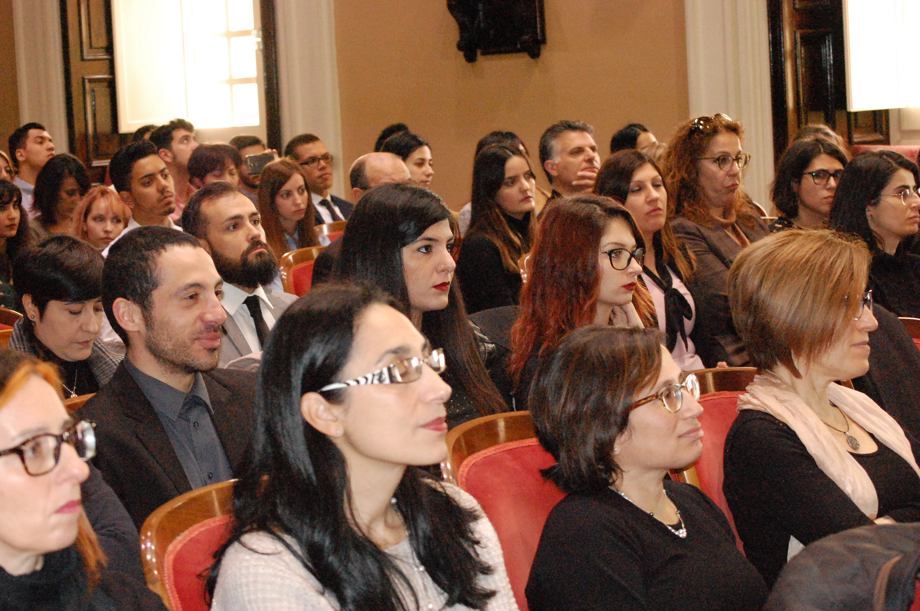 Lauree honoris causa, l'Aula magna