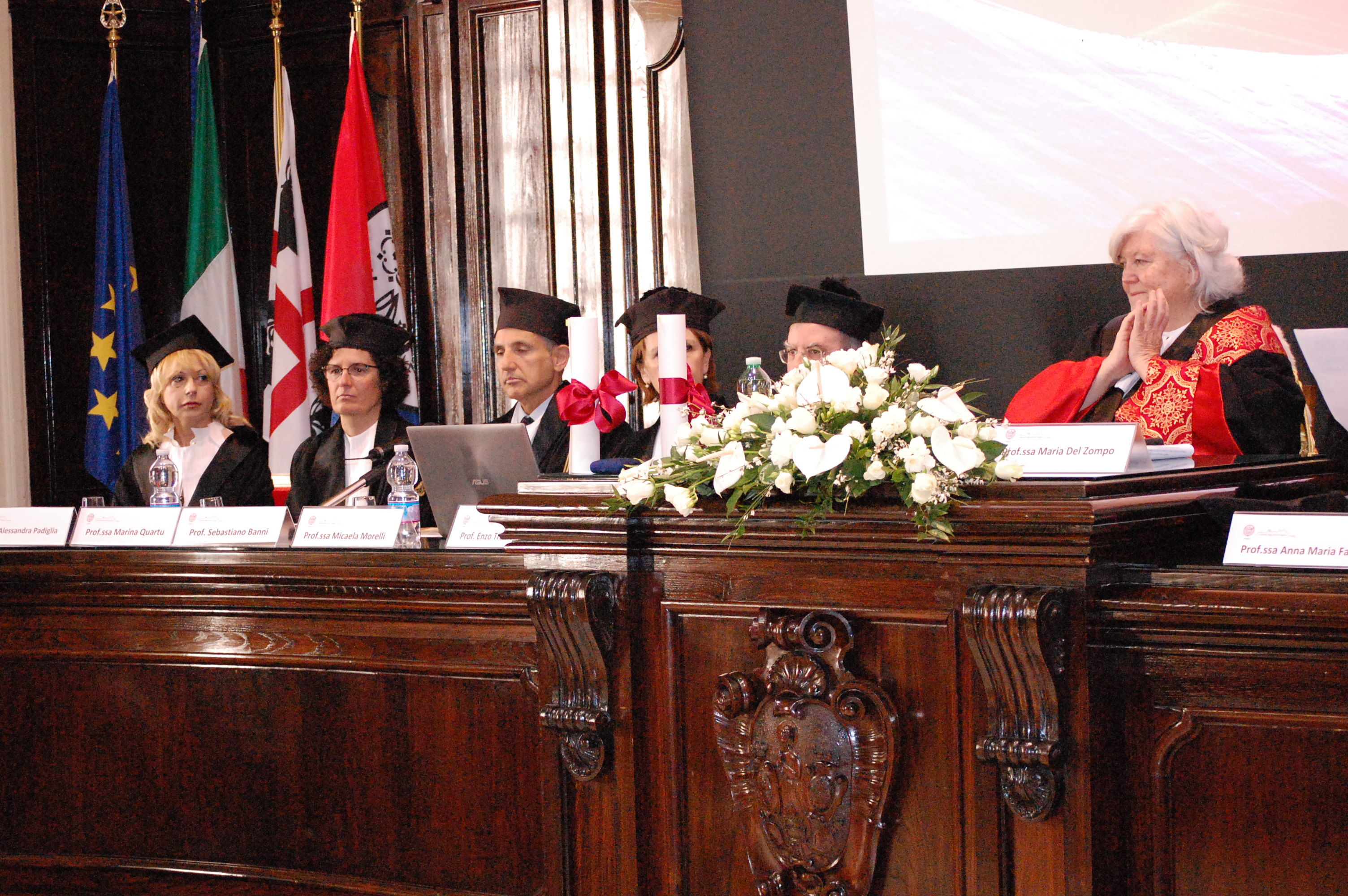 Lauree honoris causa, parte della commissione