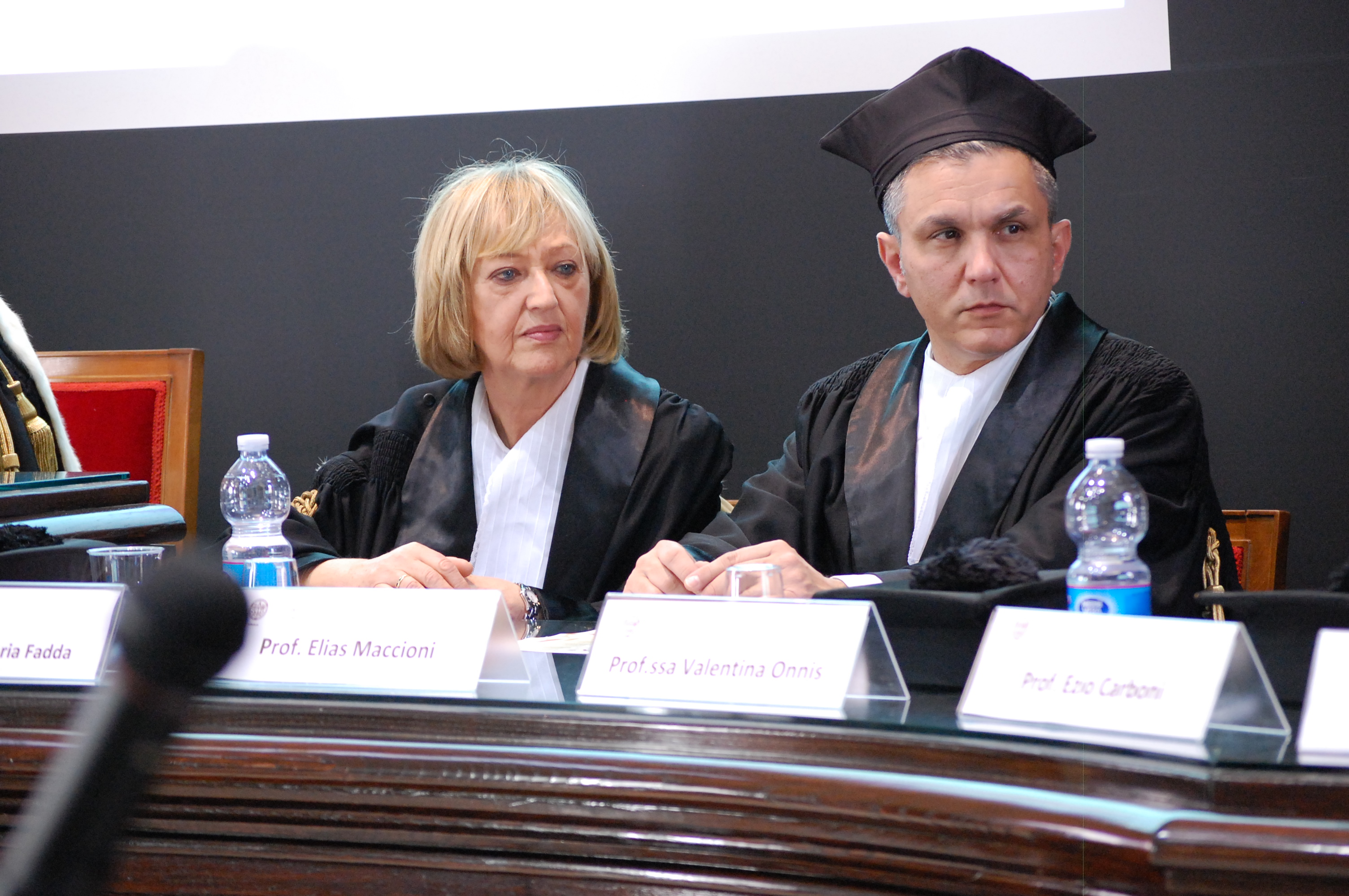 Anna Maria Fadda ed Elias Maccioni