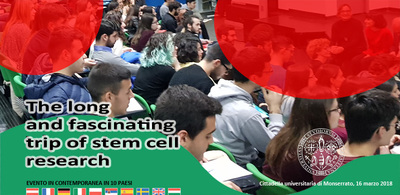 Unistem 2018 - Gli studenti all'evento su cellule staminali, manipolazioni genetiche, realt&agrave; della ricerca, scienza e innovazione