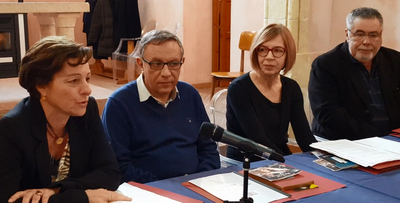 da sinistra: Alessandra Carucci, Paolo Frau, Elisabetta Podda, Lelio Lecis