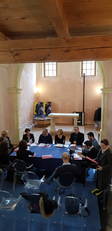 un'altra immagine della conferenza stampa