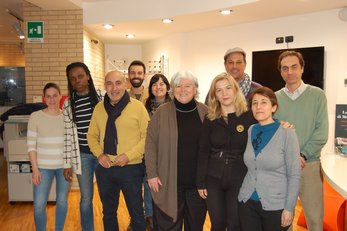 Il Rettore in visita al Laboratorio Didattica e Diagnostica per i Beni culturali
