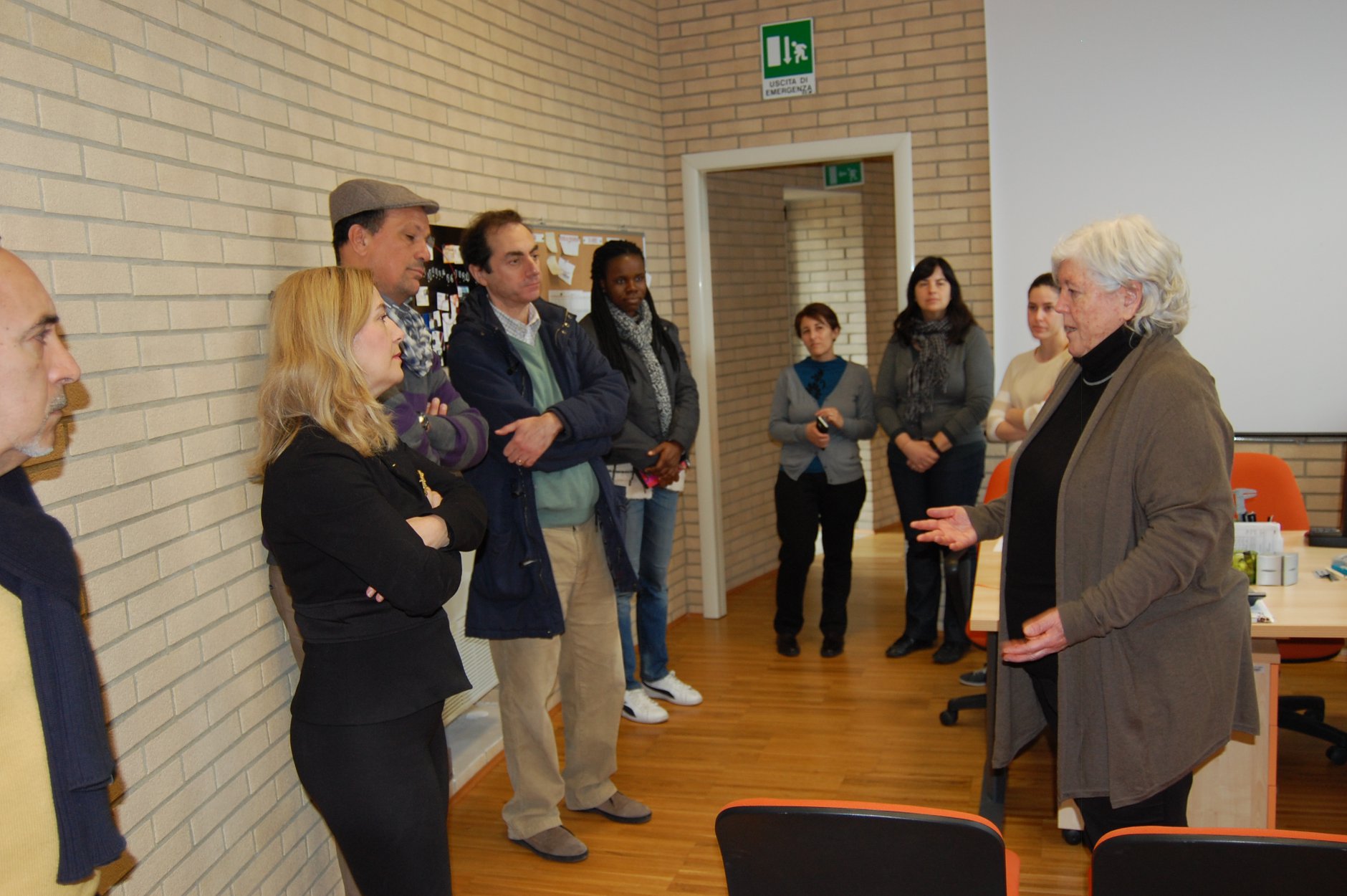 Il Rettore in visita al Laboratorio Didattica e Diagnostica per i Beni culturali