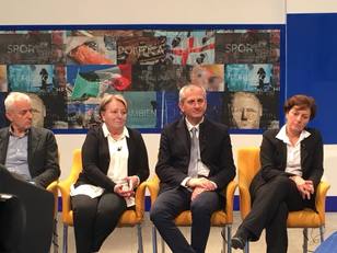 Piero Addis, Valeria Marina Nurchi, Gianluigi Bacchetta e Alessandra Carucci